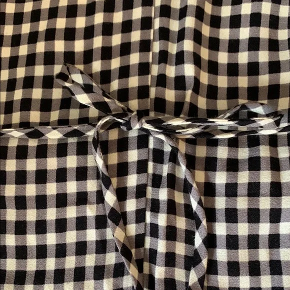 Reformation Black and off-white/cream Mini Dress - Picture 5 of 8